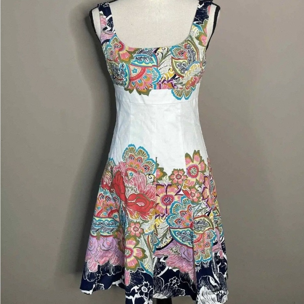 nine west floral celebration dress, wedding, date night size 6 women for…